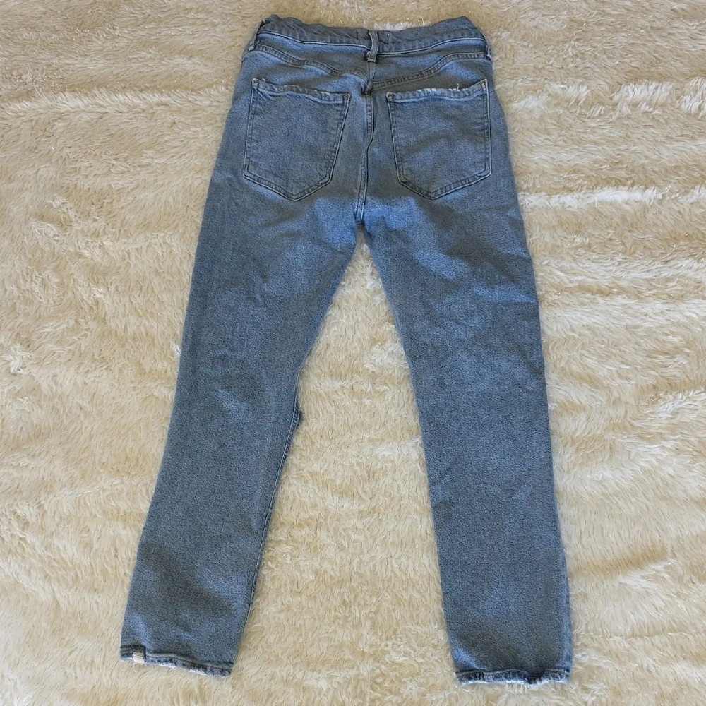 AGOLDE Riley High Rise Straight Crop Jeans in Whiplash - Size 27 - Picture 4 of 5